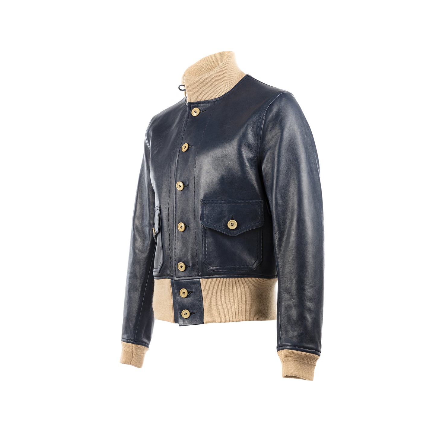 A1 Short Version - Glossy leather