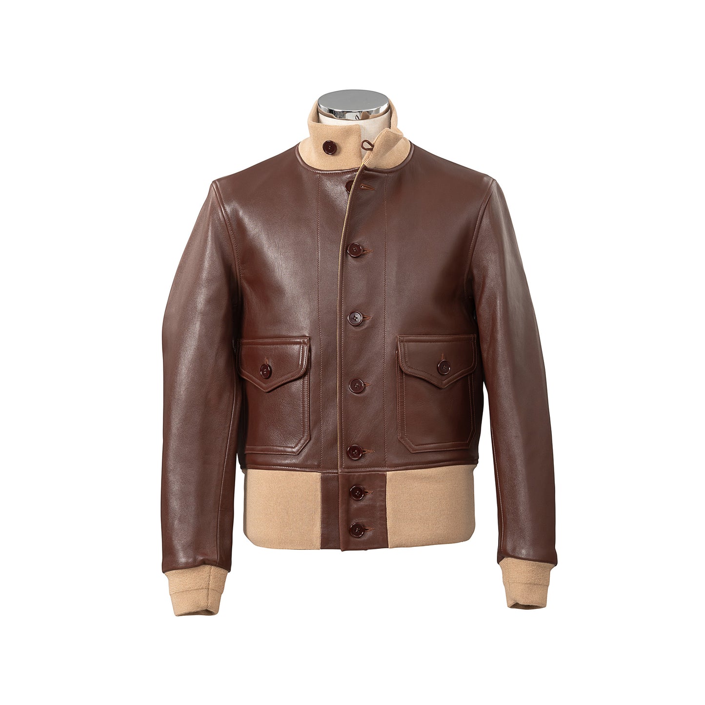 A1 Short Version - Glossy leather