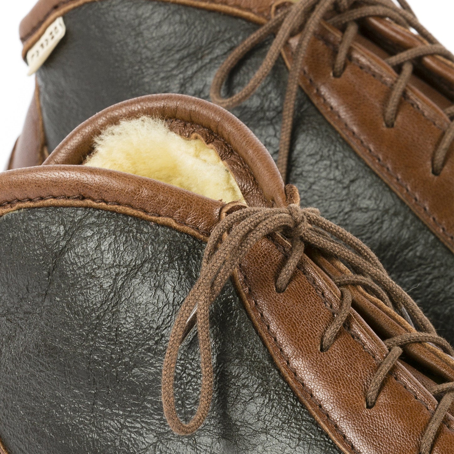 Pilot 60’S Shoes - Varnished shearling
