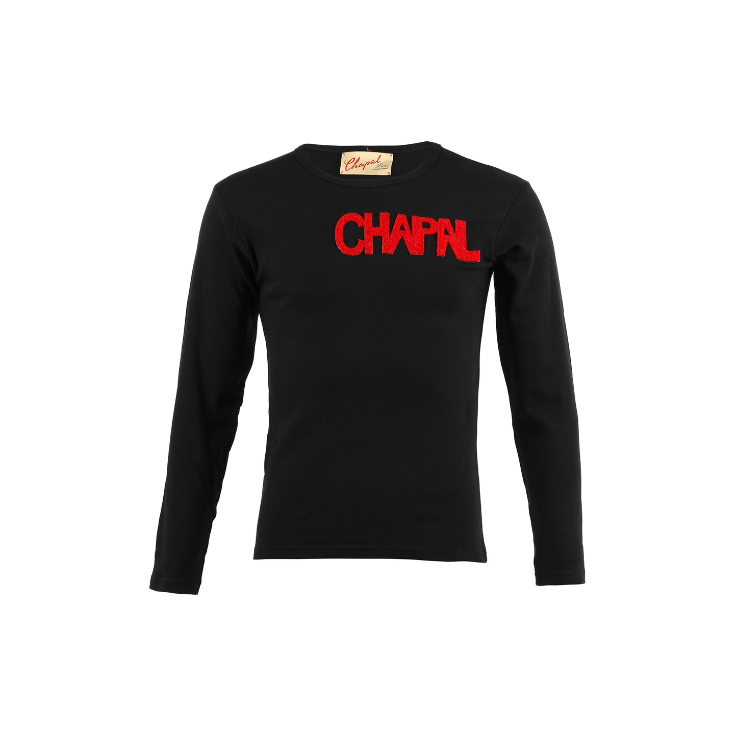 Long-Sleeve Letters T-shirt