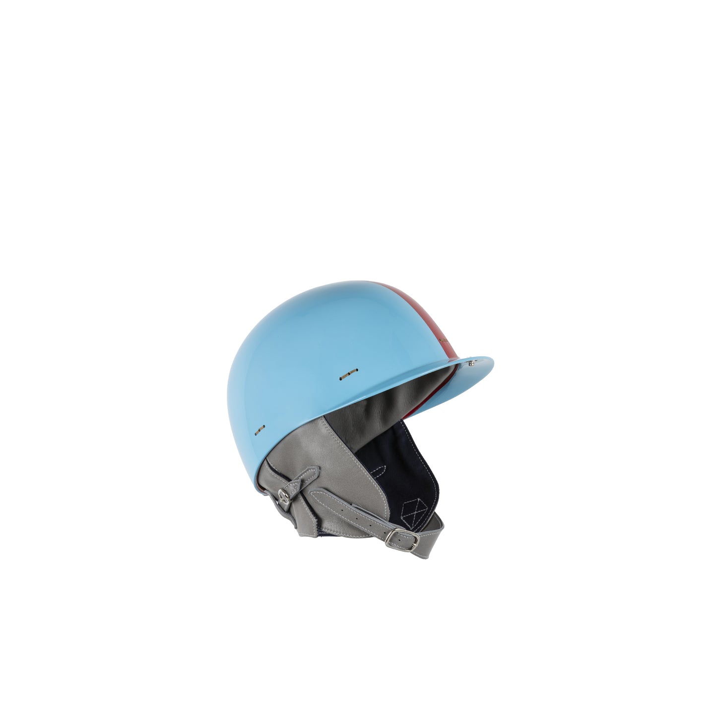 1950 Helmet – Red strip Painted