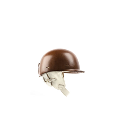 1950 Helmet - Leather covered