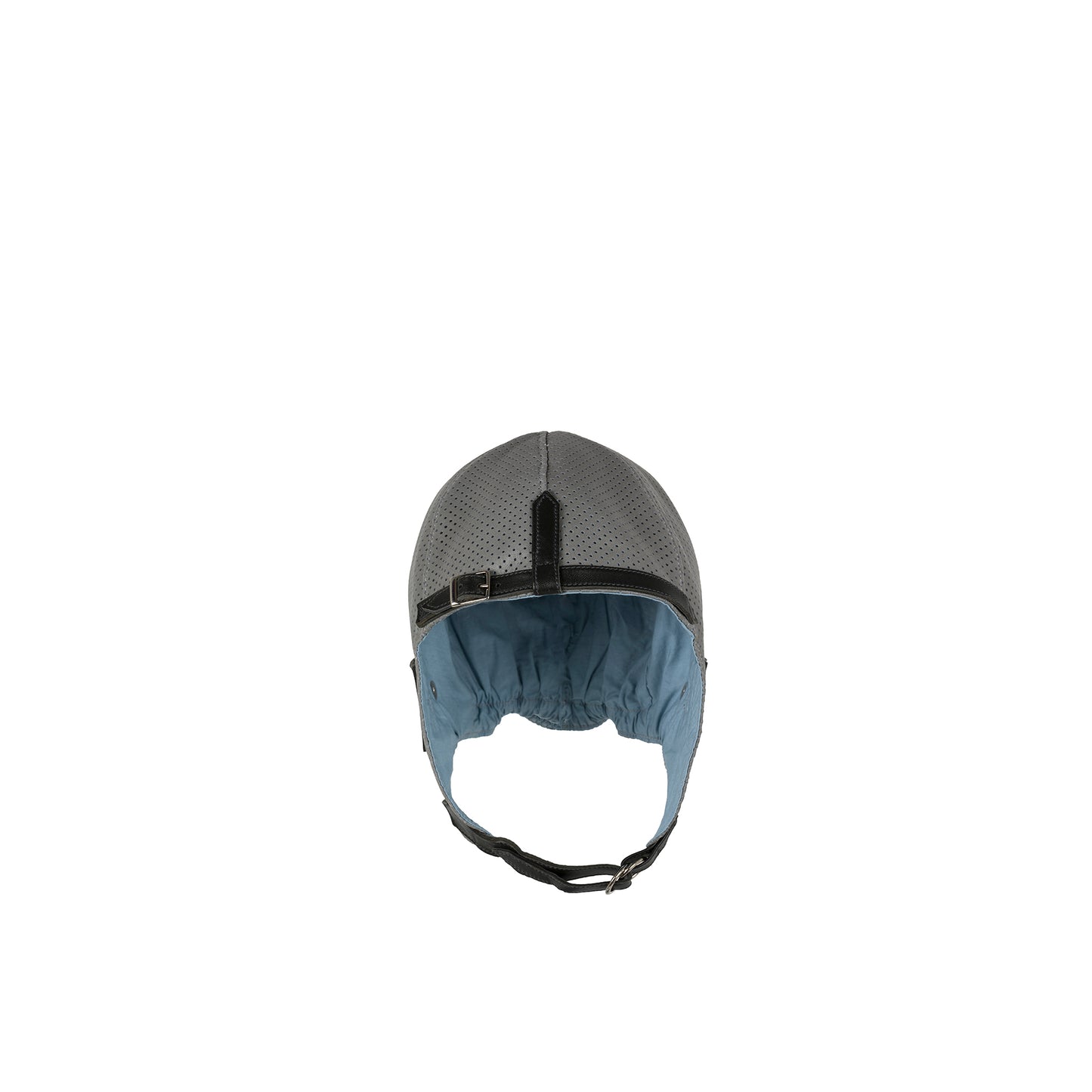 Driver Helmet - Perforated glossy leather