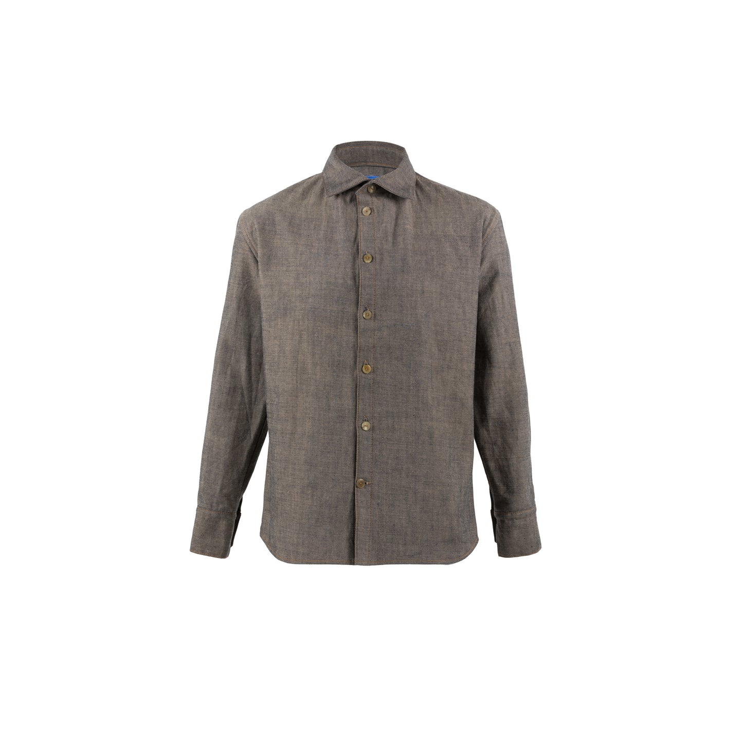 70’S Shirt - Red selvedge denim canvas