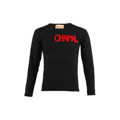 Long-Sleeve Letters T-shirt